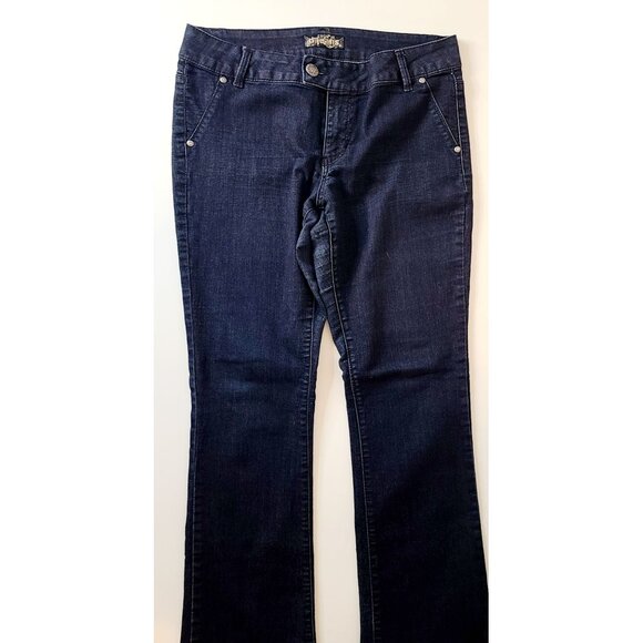 D'Jeans Denim - Women's DJeans Dark Blue Stretch Jeans  No Size Please see Measurements